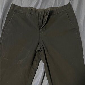 Express Men's Dark Olive Chinos